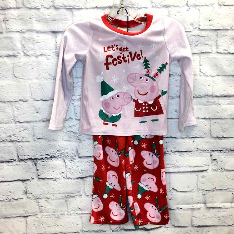 Peppa Pig Pink Size 5 Girls Pajamas