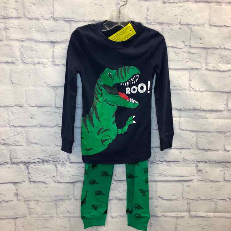 Dolphin & Fish Navy Size 5 Boys Pajamas