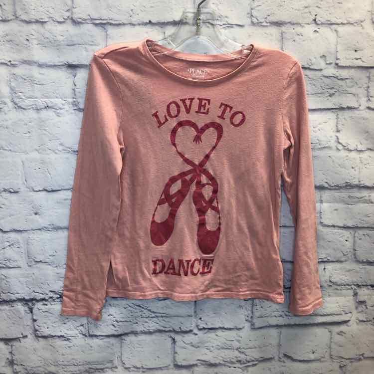 Childrens Place Pink Size 7 Girls Long Sleeve Shirt