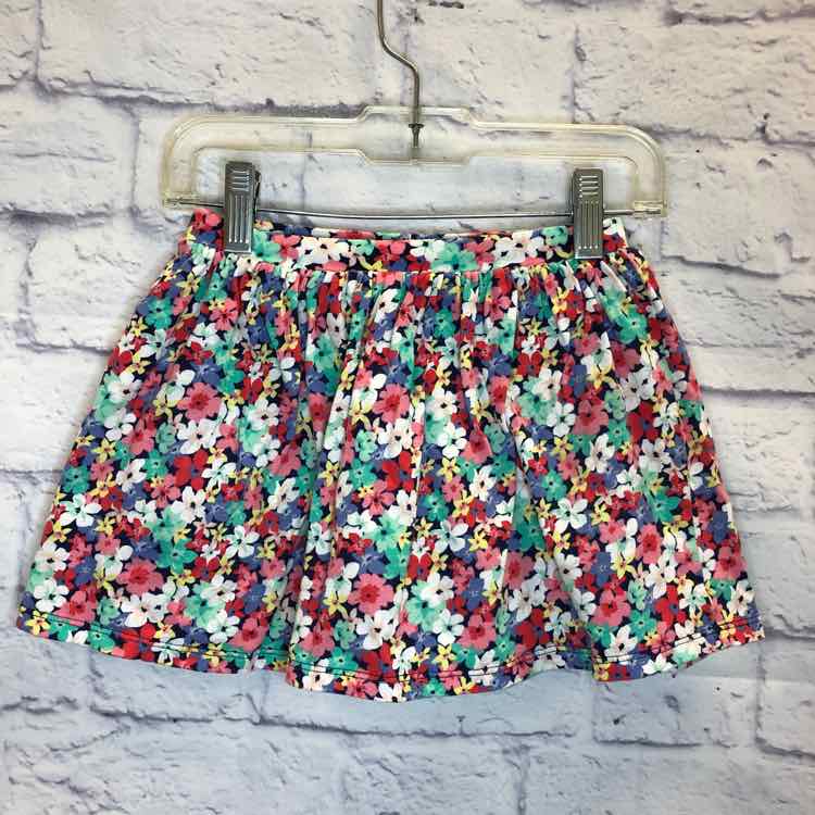 Carters Floral Size 4T Girls Skirt