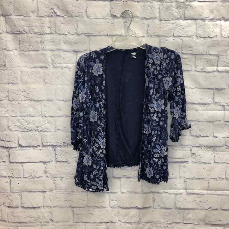 Old Navy Blue Size 10 Girls Long Sleeve Shirt