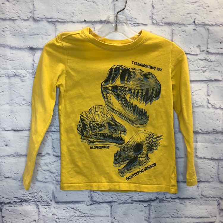 Carters Yellow Size 5 Boys Long Sleeve Shirt