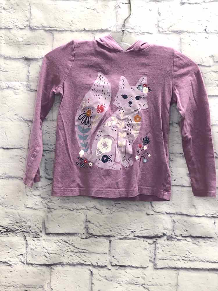 Carters Purple Size 5 Girls Long Sleeve Shirt
