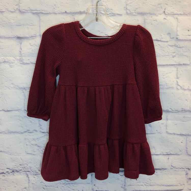 Cat & Jack Maroon Size 18 Months Girls Dress