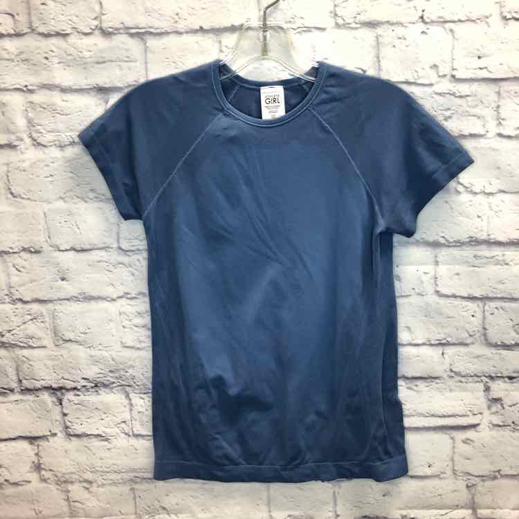 Athleta Girl Blue Size 12 Girls Short Sleeve Shirt
