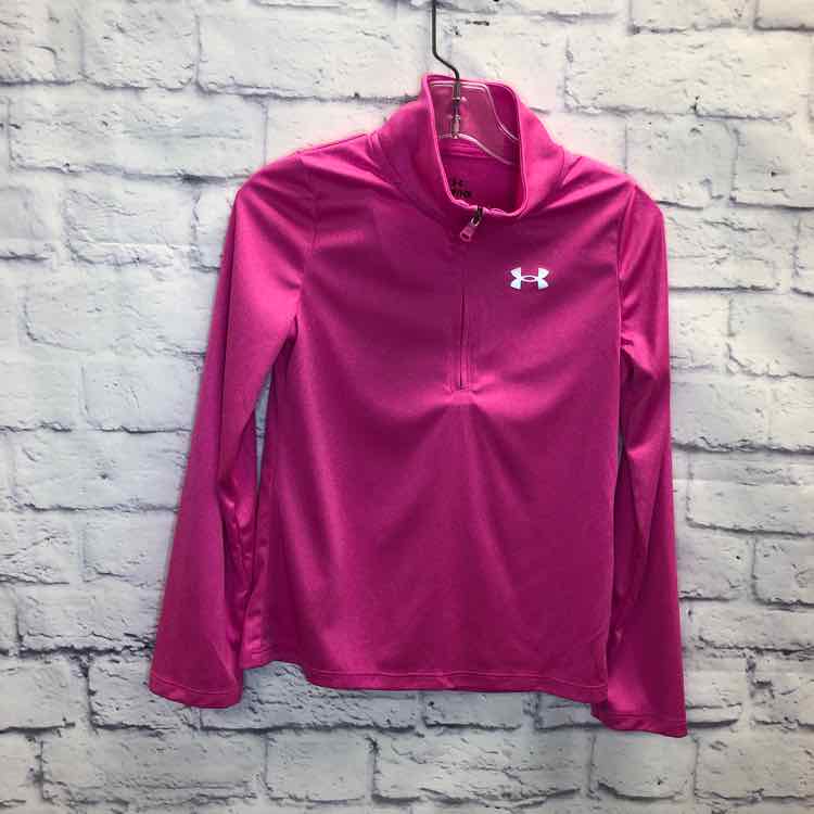 Under Armour Pink Size 8 Girls Long Sleeve Shirt