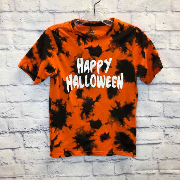 Celebrate Halloween Orange Size 10 Boys Short Sleeve Shirt