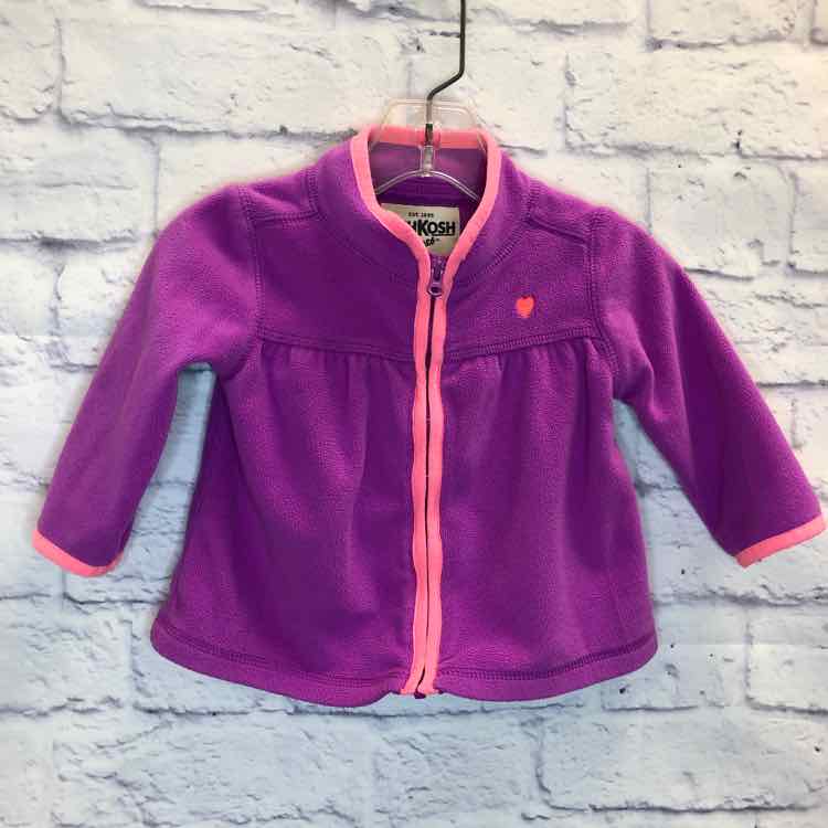 Oshkosh Purple Size 12 Months Girls Coat/Jacket