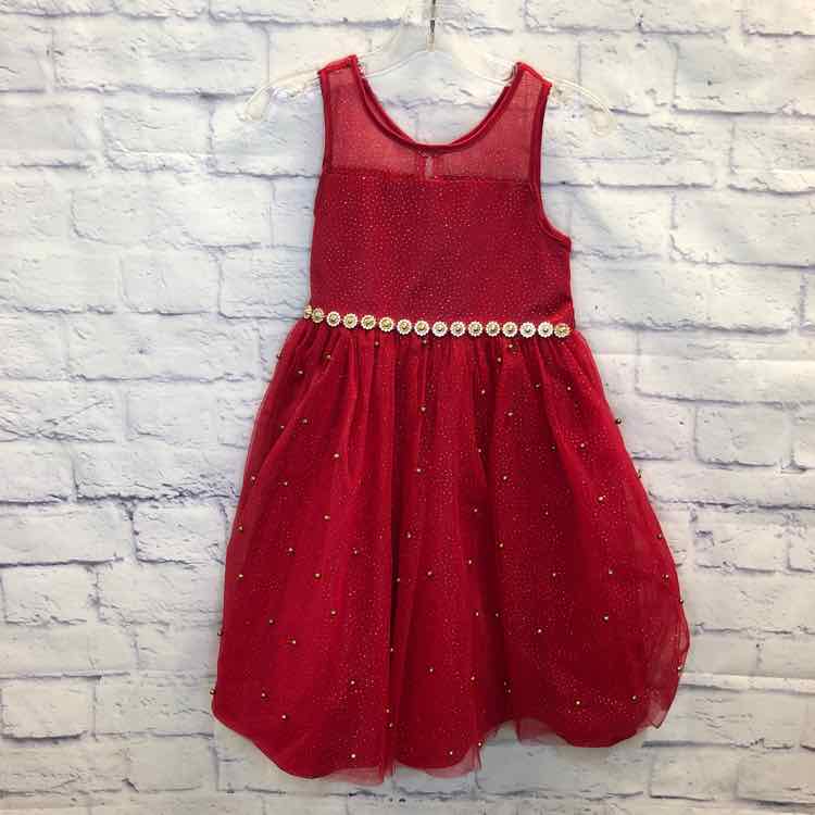 American Princess Red Size 6X Girls Dress