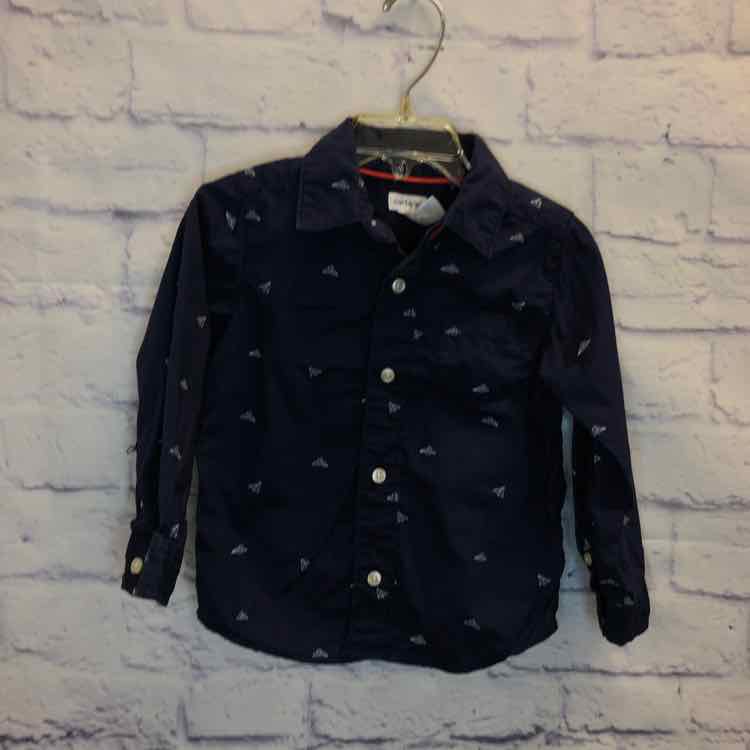 Carters Navy Size 24 Months Boy Polo or Button Down