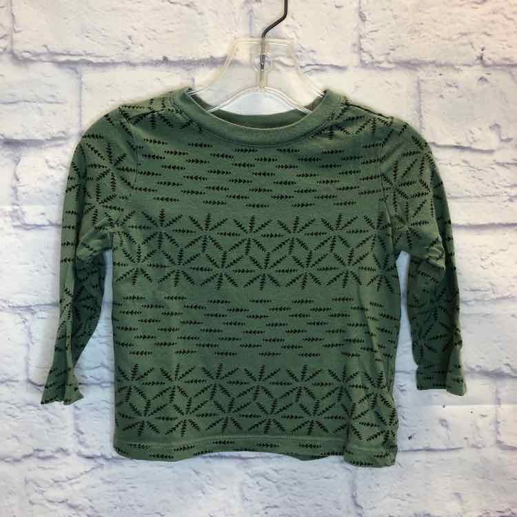 Old Navy Green Size 18-24 months Boys Long Sleeve Shirt