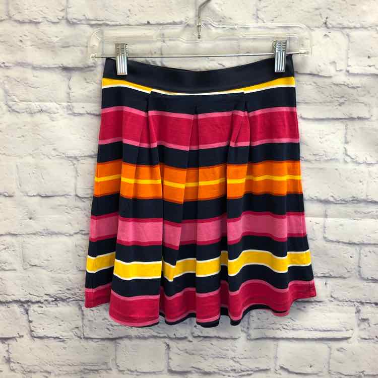 Lands End Stripe Size 10 Girls Skirt