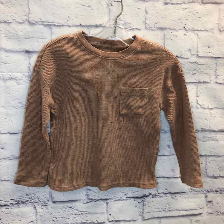 Cat & Jack Brown Size 5 Boys Long Sleeve Shirt