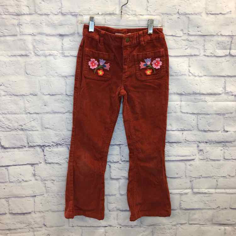 Mini Boden Rust Size 7 Girls Pants