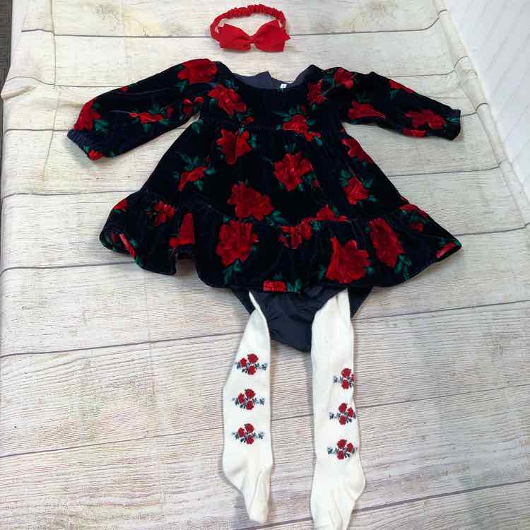 Janie & Jack Floral Size 6-12 months Girls Dress