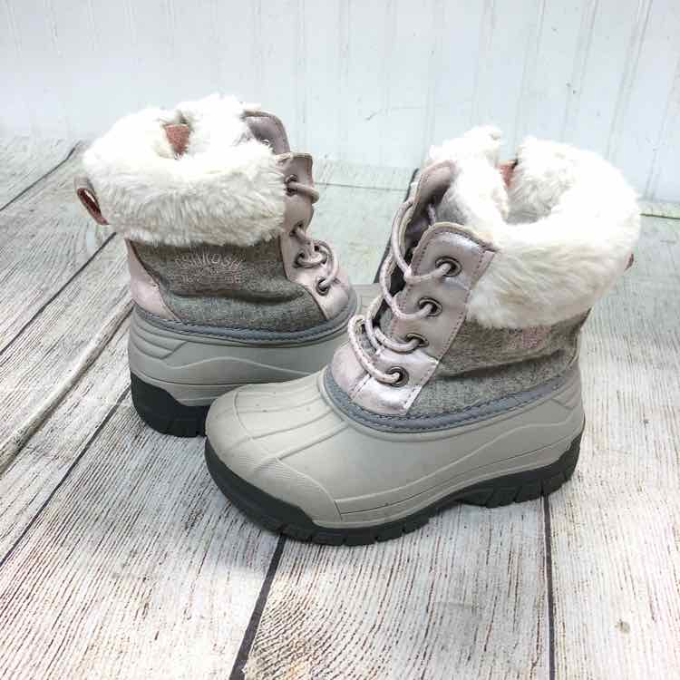 Oshkosh Gray Size 8 Girls Snow Boots