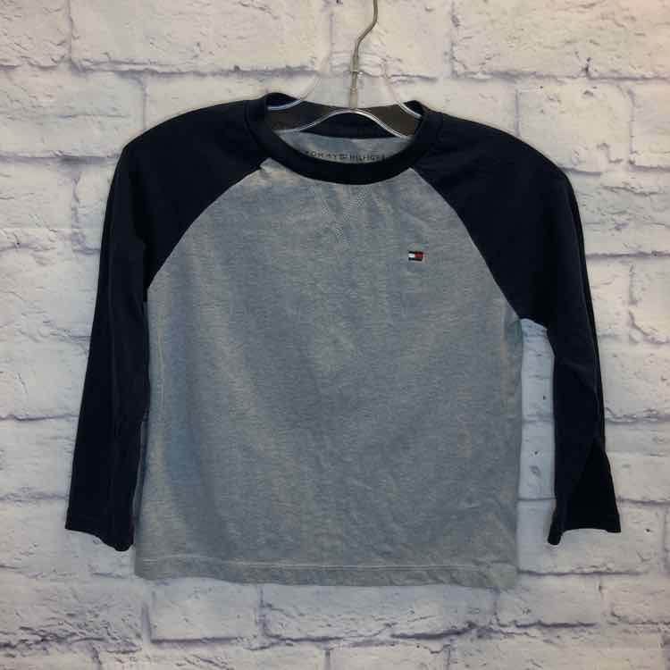 Tommy Hilfiger Blue Size 4T Boys Long Sleeve Shirt