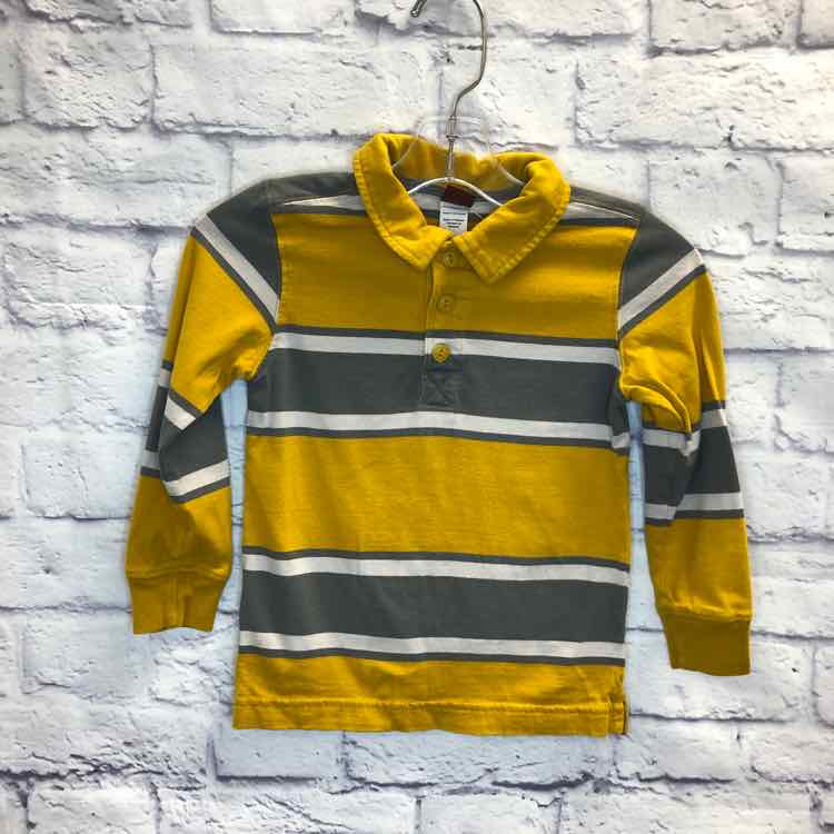 Tea Stripe Size 4T Boy Polo or Button Down