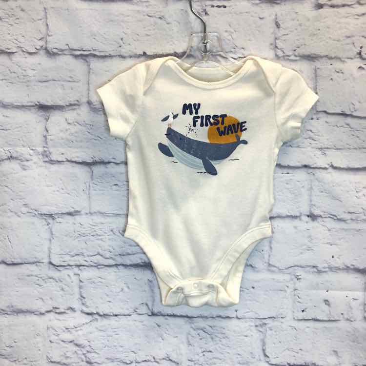Old Navy Cream Size 0-3 Months Boys Bodysuit