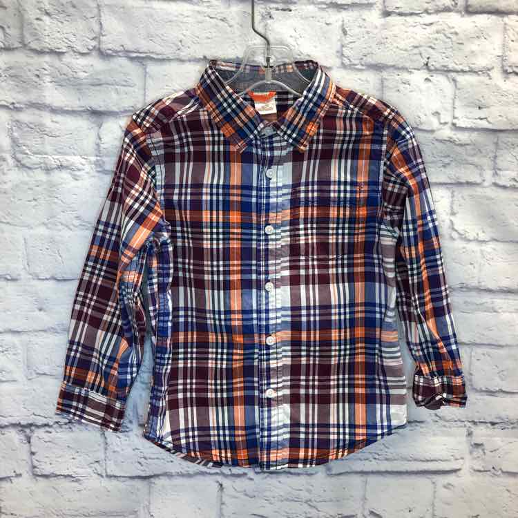 Gymboree Plaid Size 5 Boy Polo or Button Down