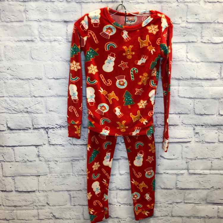 Cat & Jack Red Size 8 Girls Pajamas