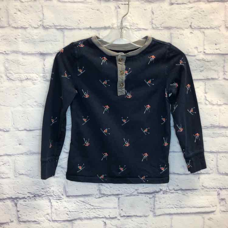 Old Navy Navy Size 5 Boys Long Sleeve Shirt