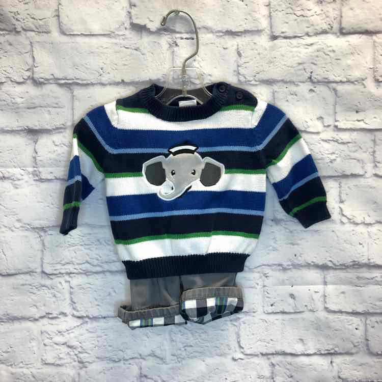 Gymboree Stripe Size 3-6 Months Boys 2 Piece Outfit