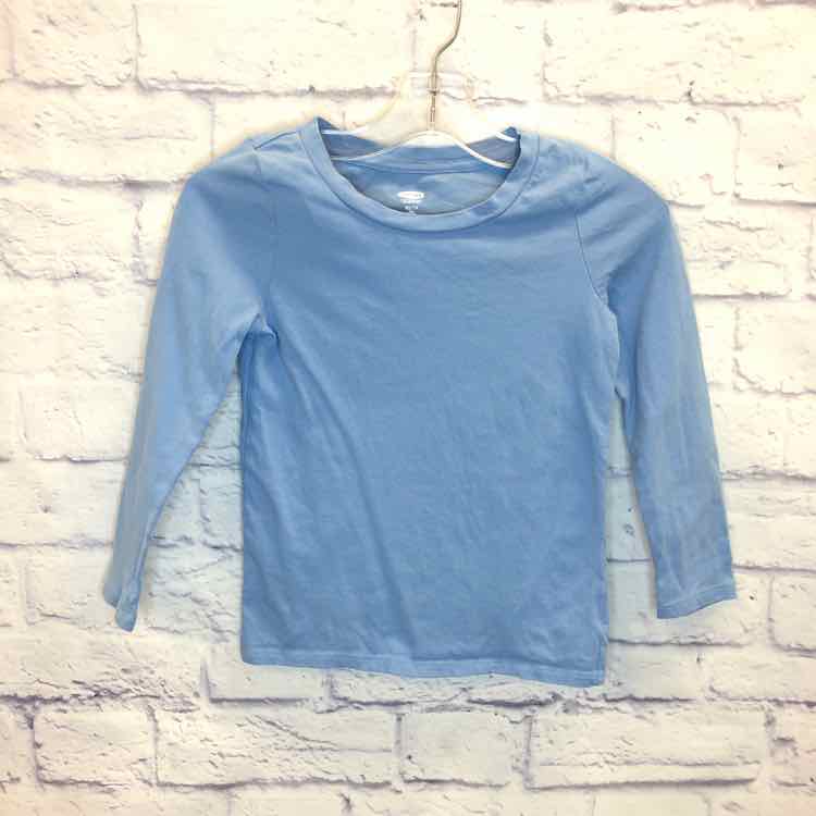 Old Navy Blue Size 5 Girls Long Sleeve Shirt