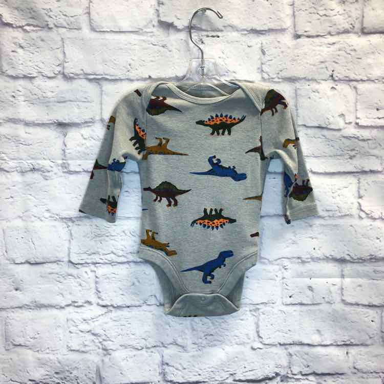 Old Navy Gray Size 3-6 Months Boys Bodysuit