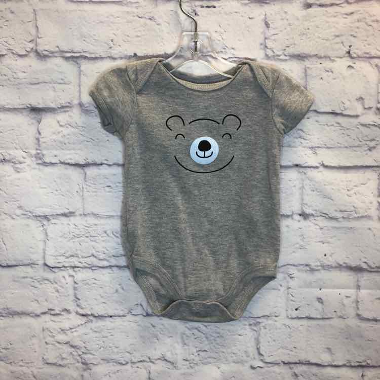 Kidgets Gray Size 3-6 Months Boys Bodysuit