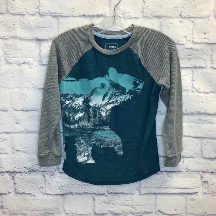 Sonoma Green Size 6 Boys Long Sleeve Shirt