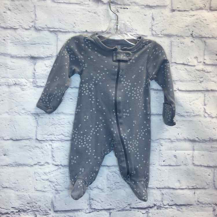 Just One You Gray Size Newborn Boys Sleeper