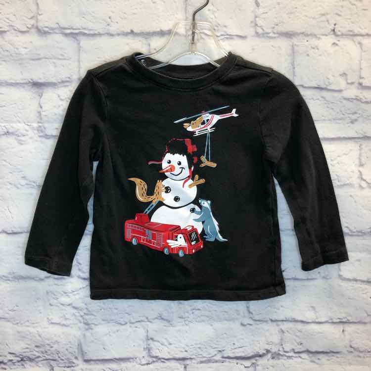 Old Navy Gray Size 2T Boys Long Sleeve Shirt