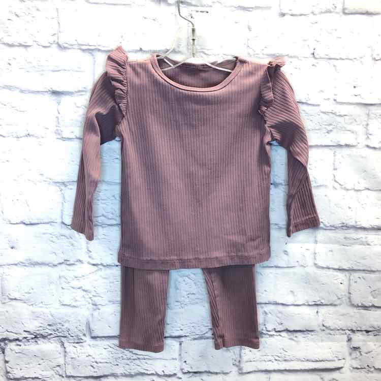 H&M Purple Size 2T Girls 2 Piece Outfit