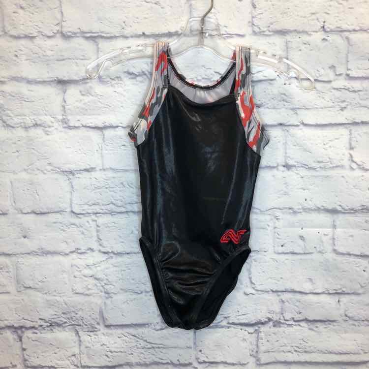 Alpha Factor Black Size Int Leotard