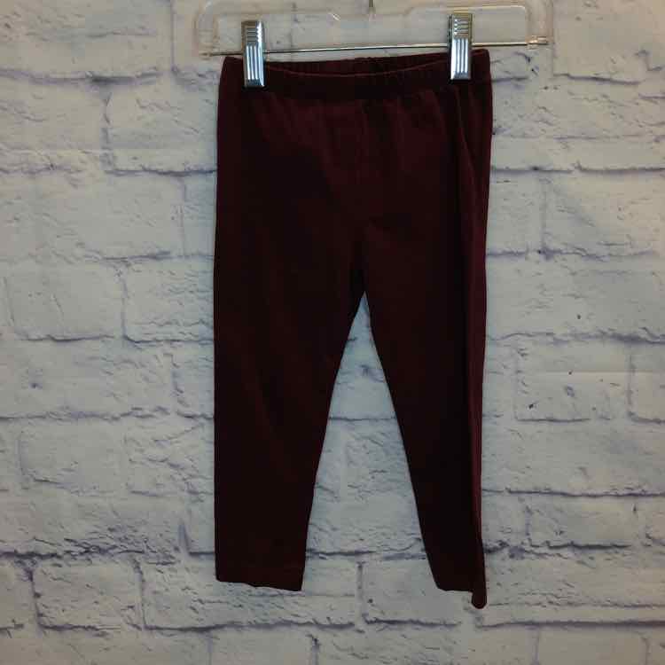 Koala Kids Maroon Size 2T Girls Leggings
