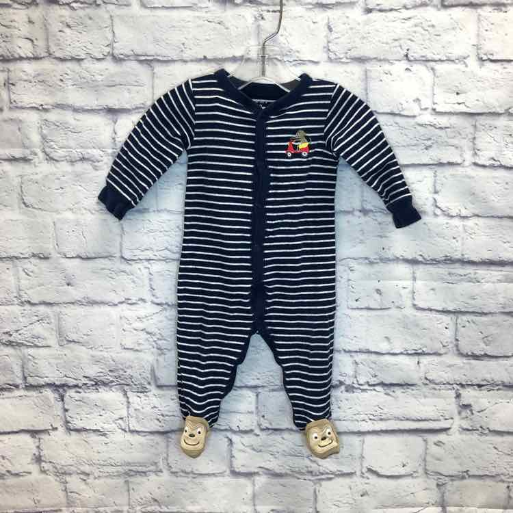 Carters Navy Size 9 Months Boys Sleeper