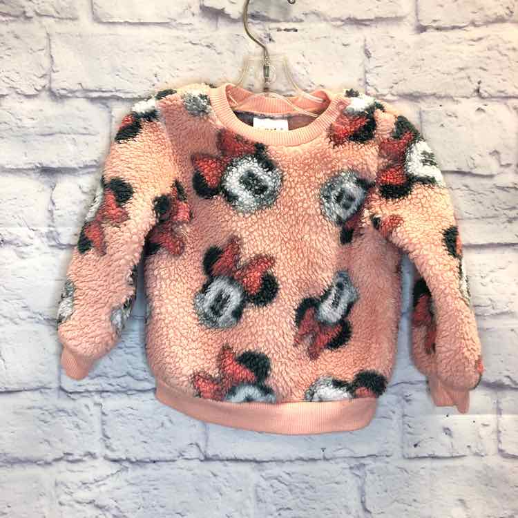 Disney Pink Size 6-9 Months Girls Sweatshirt/Hoodie