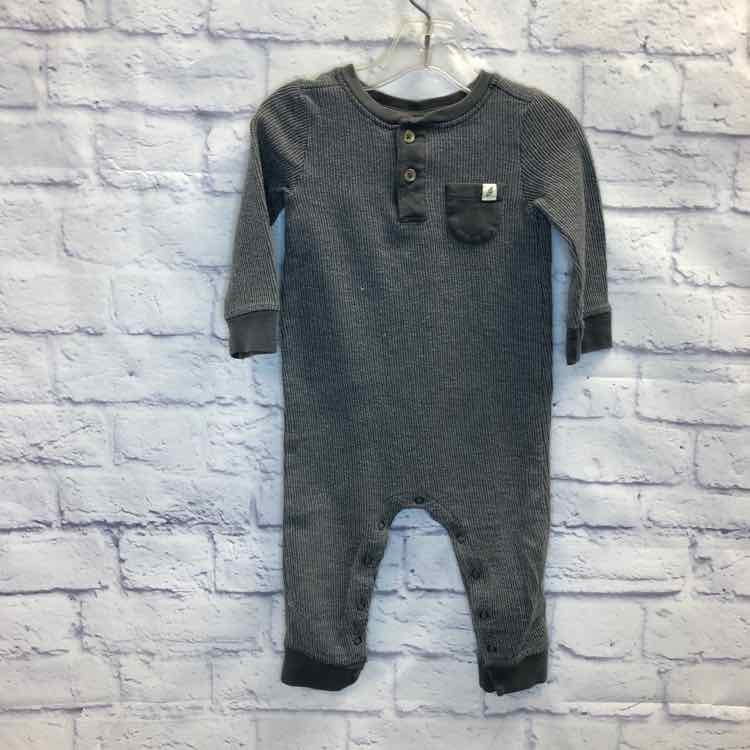 Easy Peasy Gray Size 18 Months Boys Romper