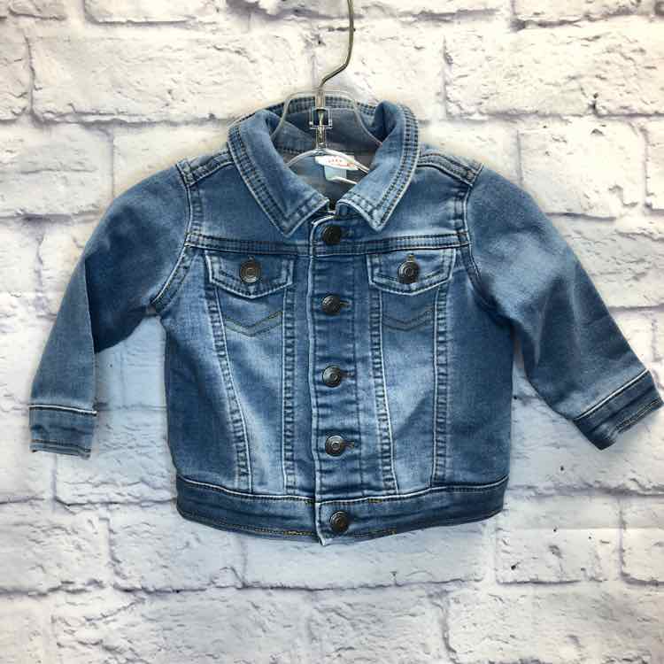 Cat & Jack Denim Size 6-9 Months Girls Coat/Jacket