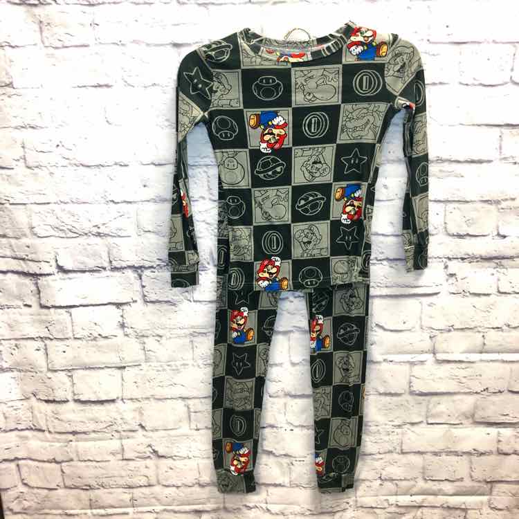 Super Mario Green Size 10 Boys Pajamas