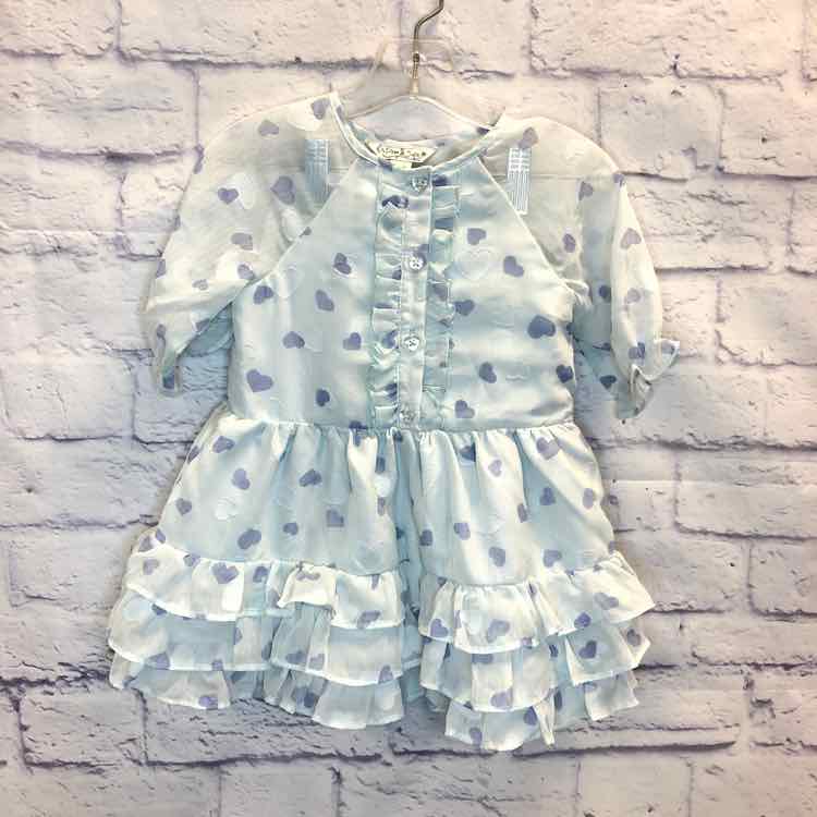 Pippa & Julie Hearts Size 18 Months Girls Dress