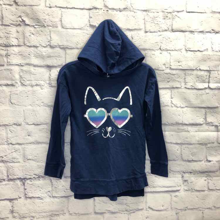 Oshkosh Navy Size 7 Girls Long Sleeve Shirt