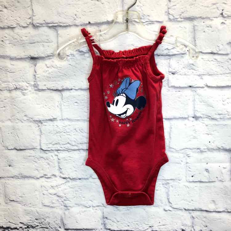 Disney Red Size 9 Months Girls Bodysuit
