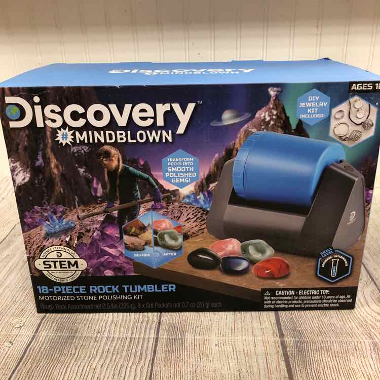Discovery 18 Piece Rock Tumbler NEW!