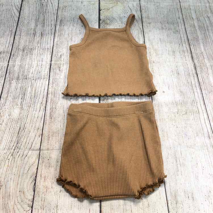 Old Navy Brown Size 3-6 Months Girls 2 Piece Outfit