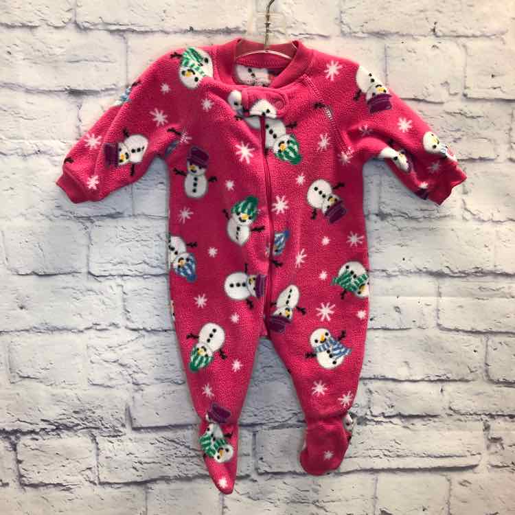 Childrens Place Pink Size 0-3 Months Fleece Girls Sleeper
