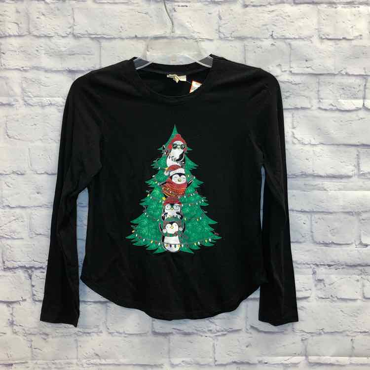 Self Esteem Black Size 14 Girls Long Sleeve Shirt