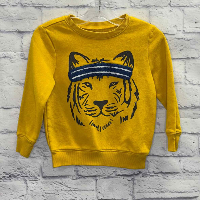 Old Navy Yellow Size 4T Boys Sweatshirts/Hoodie