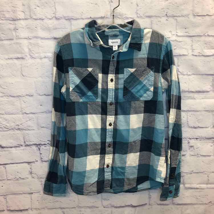 Sonoma Blue Size 16 Boy Polo or Button Down